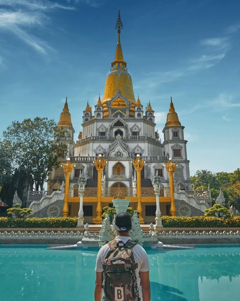 Chùa Bửu Long là điểm check-in tuyệt đẹp tại Sài Gòn (Ảnh: Sưu tầm)