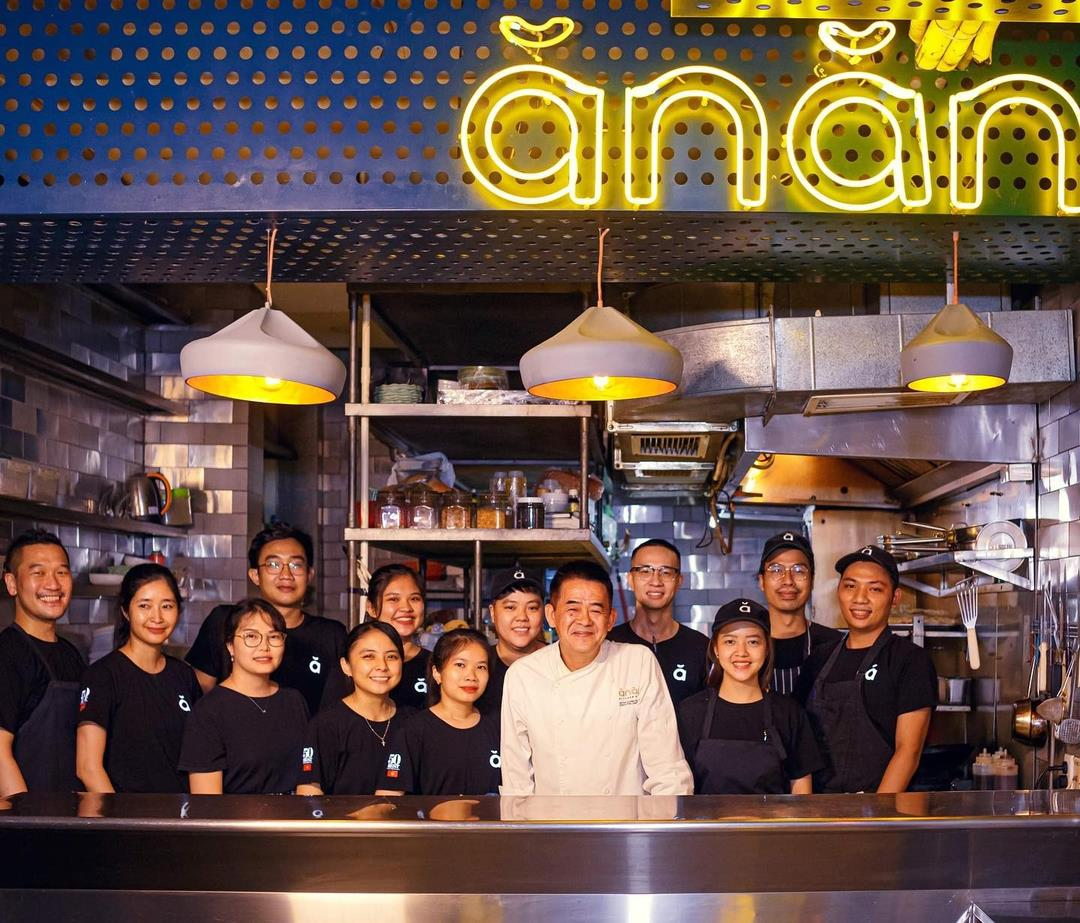 Ănăn Saigon đạt 1 sao Michelin trong liên tiếp hai năm 2023 và 2024. Ảnh: Ănăn Saigon