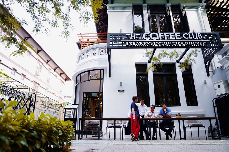 The Coffee Club - Hàn Thuyên mang mô hình phục vụ đậm nét phương Tây hơn khi phục vụ từ đồ uống, breakfast, lunch và dinner