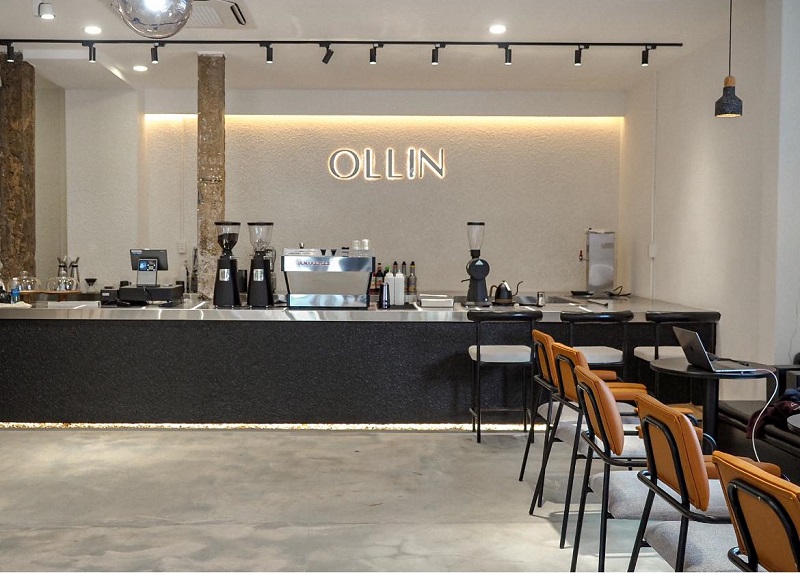  Bên trong Ollin có quầy bar và những khu vực yên tĩnh. Ảnh: FB Ollin Café