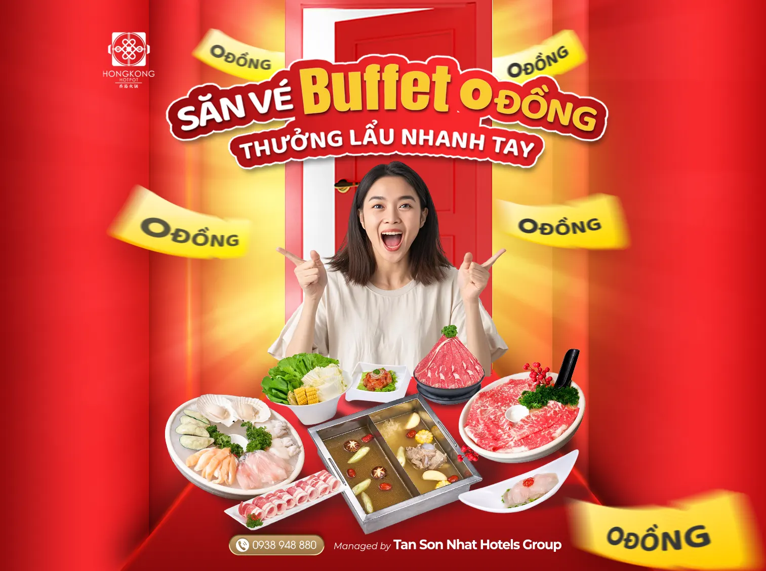 Buffet 0 đồng